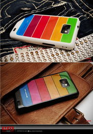 多彩守护 韩国三星Galaxy S2 i9100彩虹硅胶保护套体验